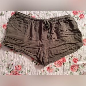 Mossimo Women’s Linen Shorts - size M